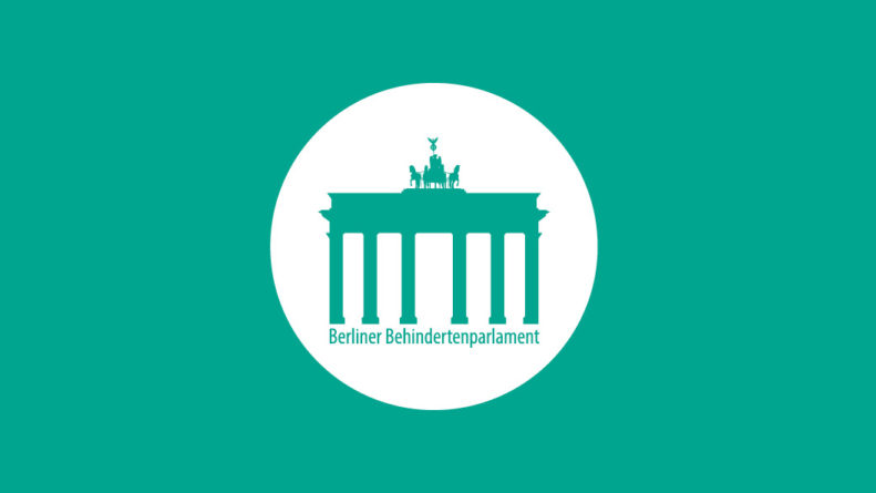 Logo des Berliner Behindertenparlaments